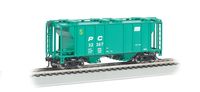 Bachmann Industries PS-2 Penn Central Two-Bay Covered Hopper Vehicle (HO Scale)