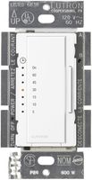 Lutron Maestro Countdown Timer for Fans or Halogen and Incandescent Bulbs, Single-Pole, MA-T51-WH, White