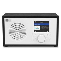 Ocean Digital Wi-Fi Internet radios WR100F FM Digital Radio with Bluetooth Speaker & Sleep Radio, Aux in, 26000+ Stations, 2.4" Color Display, Airmusic Control APP- Black