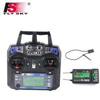Flysky FS-i6 6CH 2.4GHz AFHDS RC Transmitter w/FS-iA6B Receiver for RC Multirotor Helicopter Airplane Glider Quadcopter (Model_2)