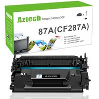 AZTECH Compatible Toner Cartridge Replacement for HP 87A CF287A 87X CF287X (Black, 1-Pack)