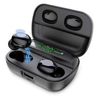 Wireless Earbuds, Bluetooth 5.0 Earphones with 3500mAh Charging Case 3D Stereo Sound 80H Playtime in-Ear Headset, Smart Touch / IPX7 Waterproof True Wireless Headphones Built-in Mic for Work Sports