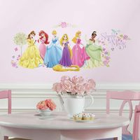 RoomMates Disney Princess Glow Princess Peel and Stick Wall Decals - RMK1903SCS