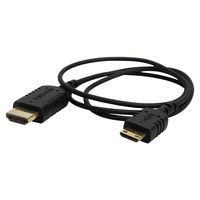 ANDYCINE Ultra Soft HDMI Cable,2.5ft Flexible Slim Micro HDMI to HDMI Standard (2.5 Ft / 0.75m) High-Speed Supports Full 1080P, 4K, for Gimbals, Drone Photography and Videography, DSLR Cameras