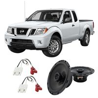 Compatible with Nissan Frontier 2005-2015 Rear Door Factory Replacement Harmony HA-R65 Speakers