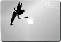 Apple MacBook Decal Sticker Skin Tinkerbell Computer Skin Apple Sticker Lapto.