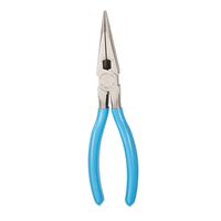 Channellock 317 8-Inch Long Nose Plier with Side Cutter | Needle Nose Pliers with Knife and Anvil - Style Side Cutter | Crosshatch Jaw Forged from High Carbon Steel for Maximum Grip on Materials | Specially Coated for Rust Prevention | Comfort Grips