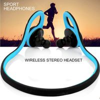 Bluetooth Headphones,Sammid Wireless Running Earphoens Sport HD Stereo Earbuds Built-in Mic Noise Cancelling Headset In-ear Neckband Earpieces Compatible With iPhone Samsung And other Andoid - Blue