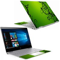 Mightyskins Skin Compatible with Hp Spectre X360 13" (2018) - Floral Flourish | Protective, Durable, and Unique Vinyl Decal Wrap Cover | Easy to Apply, Remove, and Change Styles | Made in The USA