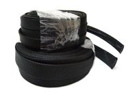 Braided Expandable Loom 1" 1.5" 100 Ft Black Wire Harness Cover Sheathing