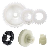 Power Window Lift Regulator Motor Gear Repair Kit Set Replacement for Mazda 3 Sport 5 6 CX-7 CX-9 RX-8 (1 Set - 6 Pcs)