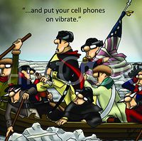 Hi-Look Microfiber Cleaning Cloth - Washington crossing the Delaware