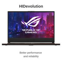 HIDevolution ASUS ROG Zephyrus S GX531GX 15.6" FHD 144Hz Gaming Laptop | 2.2 GHz i7-8750H, RTX 2080 Max-Q, 40GB 2666MHz RAM, PCIe 1TB SSD | Authorized Performance Upgrades & Warranty