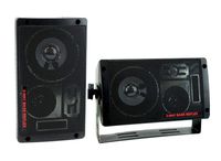 [WALLER PAA] 2 2060 300W 3-Way Car Audio Mini Box Speakers Stereo System Indoor