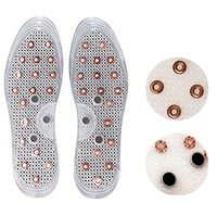 New Anti-Odor Deodorization Acupressure Copper Magnetic Insert Shoes Insole x (1 Pairs)