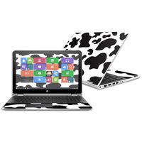 Mightyskins Skin Compatible with Hp Pavilion X360 15.6" (2016) - Cow Print | Protective, Durable, and Unique Vinyl Decal Wrap Cover | Easy to Apply, Remove, and Change Styles | Made in The USA