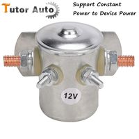 12V Starter Solenoid Continuous Duty Relay for Golf Cart Winch Marine EZGO Motor Home RV Garden Tractor, Replace 1114208 1114218 70-111224 3635820 1114223 1114534 1114547 Working Current 150A Max 300A