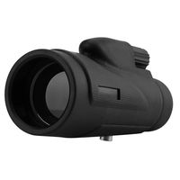 Monocular Telescope 12×50 HD Double Focus Night Vision High Power BAK4 Prism with Smart Phone Stand and Tripod Waterproof Anti-Fog for Bird Watching Wildlife Hunting Camping and Travel.