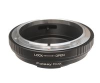 Fotasy Canon FD Lens to Samsung NX Adapter, FD to NX Adapter, FD Lens to NX Mount Adapter, fits Samsung NX1 NX3300 NX3000 NX2000 NX1000 NX1100 NX500 NX300M NX300 NX210 NX200 NX30 NX20 NX11