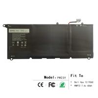 ZWXJ Laptop Battery RNP72 PW23Y (7.6V 60WH) for Dell Xps 13 9360 XPS 13-9360-D1605G Series 0RNP72 TP1GT 0TP1GT
