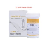 DZWJ 3 in 1 Cholesterol Uric Acid Blood Glucose Test Kit Medical Monitoring and Alcohol Cotton Cloth for Diabetes,Cholesterolteststrip