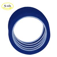 LGEGE 5 Rolls Blue Graphic Chart Tape/Artist Tape (Width: 3mm, 164ft per roll)
