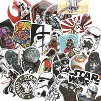 Star Wars Stickers,Star Wars Laptop Stickers for Teens Boys Girls Vinyl Stickers for Laptop 25 PCS Waterproof PVC Suitcase Luggage Bicycle Motorcycle Skateboard (Not Random)
