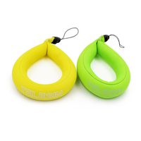 TELESIN Waterproof Floating Foam Wrist Strap for Digital and Action Cameras - 2 Pack - Yellow & Green
