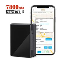 ABLEGRID GPS Tracker, 60-Days 7800mAh IoT Real-time GPS Tracking Device NB-IoT Cat-M 4G Small Hidden GPS Locator for Vehicle, Car, Personal, Valuable - with Global SIM Card