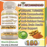 Tumeric Curcumin Supplement: Anti Inflammatory Supplement Support Joint Pain Supplements Colon Cleanse Detox Made With Organic Turmeric Curcumin With Bioperine Tumeric With Black Pepper Capsules 180ct