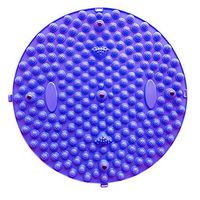 ZDDAB Large Round Toe Plate Foot Massage Mat Fitness Mat Magnetic Massager (one Piece) (Color : Purple)