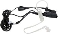 Motorola PMLN7269A Motorola Original PMLN7269 2-Wire Surveillance Kit with Quick Disconnect Black - Compatible with XPR3300 and XPR3500 Series
