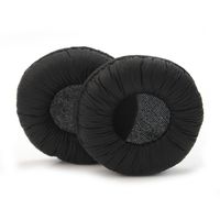 2Pcs Black Soft Leather Headphone Cushion Pads For Sennheiser PX100 X200 PXC300