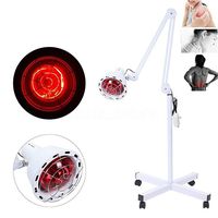 CHAONAO Portable Infrared IR Heating Lamp Physiotherapy with Stand & Flexible Arm for Thermotherapy Muscle Pain Relief Beauty Treatment
