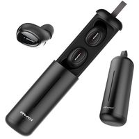 Awezon True Wireless Earbuds Bluetooth 5.0 Earbuds Noise Cancelling Headphones IPX4 Sweatproof TWS HD Stereo Speaker Calls Headset, Deep Bass, Easy Pairing Workout Sports