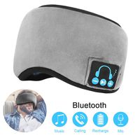 hongxinq Sleep Mask Headphones, Sleep Headphones Bluetooth Eye Mask Eye Cover with Bluetooth Headsets for Sleeping,Meditation, Insomnia,Travel