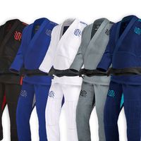 Sanabul Essentials V.2 Ultra Light Pre Shrunk BJJ Jiu Jitsu Gi (Navy, A2) See Special Sizing Guide