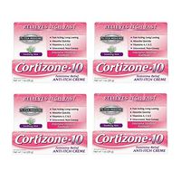 Cortizone-10 Intensive Feminine Itch, 1 Ounce (4 Pack)