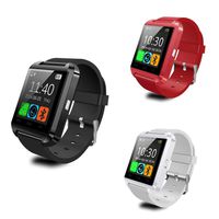 HOMEGO U8 Upgrade Waterproof Bluetooth Wrist Smart Watch - Red