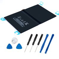 REYTRIC A1664 Battery Compatible Apple iPad Pro 9.7 2016 Edition A1673 A1674 A1675 with Installation Tools 3.82V 7306mAh 27.91Whr