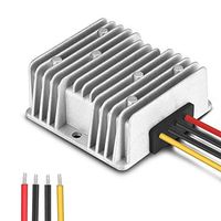 Yohii Waterproof DC/DC DC12V/24V Step Down to 6V 10A 60W Voltage Buck Converter Regulator Transformer Power Supply for Car Truck Vehicle CE Listed