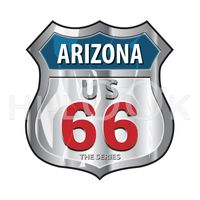 Hi-Look Microfiber Cleaning Cloth - Route 66 Road Sign Arizona
