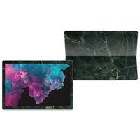 Mightyskins Skin Compatible with Microsoft Surface Pro 6 Tablet - Green Marble | Protective, Durable, and Unique Vinyl Decal Wrap Cover | Easy to Apply, Remove, and Change Styles | Made in The USA