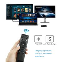 Longshow Air Mouse Remote Control - Q5 Bluetooth/2.4GHz WiFi Voice Remote Control Air Mouse with USB Receiver for Smart TV Android Box