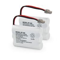 GLEPOWEER BT-446 Battery for Uniden BT-446 BT-1005,BP446 BT1005 TRU8885 DCX150 TXC400 TXC580 DCT646 DCX770 TCX800 TXC860A TCX950 TRU8888 TRU9460 TRU9465 TRU9480 TRU948 Cordless Phone(2 Pack)