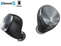 NuForce BE FREE6 Truly Wireless Bluetooth Earbuds - for Audio Enthusiasts - Up to 24h Battery - Bluetooth 5.0 - Sweat Proof - Dual Audio Mode - Extra Bass