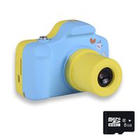 PANNOVO Mini 1.5 Inch Screen Children Kids Digital Camera with 8GB Cards(Blue)