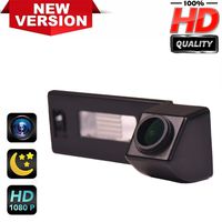Rear Reversing Backup Camera Rearview License Plate Replacement Camera Night Vision Ip69k Waterproof for Audi A1 A4 B8 A5 5D S5 TT Roadster Q5 RS Coupe Cabriolet/Skoda Superb Skoda Yeti 2013
