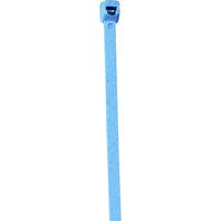 BOX USA BCTMD25 Metal Detectable Cable Ties, 40#, 8", Blue (Pack of 100)
