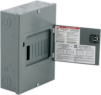 Square D QO816L100DS Load Center, Lug, 100A, 120/240Vac, 1Ph